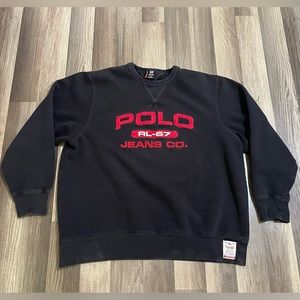 Vintage 90’s Polo Jeans By Ralph Lauren Crewneck Sweatshirt